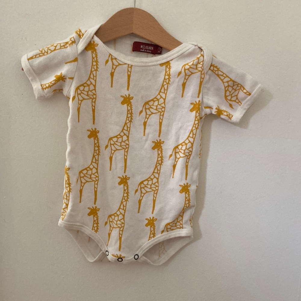Milkbarn Giraffe onesie 🦒